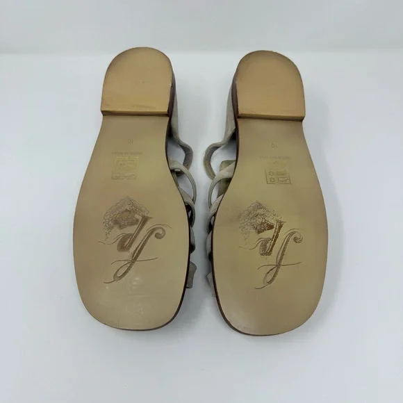 New Free People Willow Fisherman Sandals Sz 10 - Picture 12 of 13